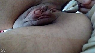 playing with anal plug leads to assfucking and clit stimulation