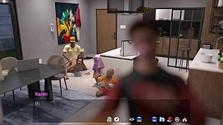 Corlan plays karen in group fun