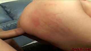 Cute Sara Faye's freaky first time riding monster cock