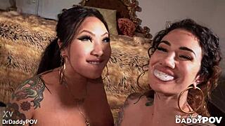 arabelle raphael and connie perignon are amazing in their group performance with others