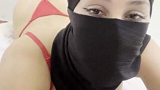 Muslim Babe Teases Camera With Big Curvy Body In Hijab