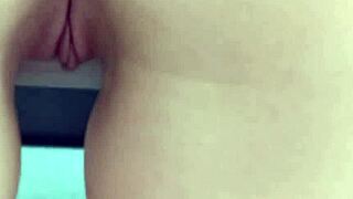 Spoiled brat maddy may gets attention from behind in office