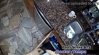 Dr Tampa - Aria Nicole Moans During Foley Catheter Orgasm in Latex Gloves!