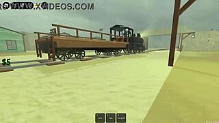 Se queda afk y todos se la cogen en gangbang