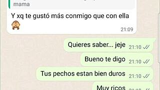 Latina Lady on Phone Wants Another Secret Fuck Part 2