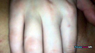 Skinny Blonde Russian Fingers Tight Wet Pussy with Pink Vibrator