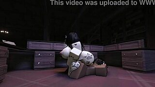 horny slut couldn't wait to finish the game