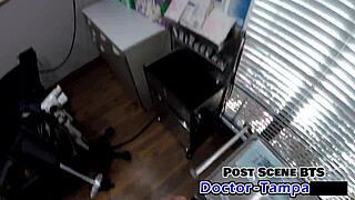 Dr Tampa - Aria Nicole Moans During Foley Catheter Orgasm in Latex Gloves!