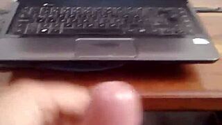 Brazilian Latina Joyce Strokes Cock in Sensual Tribute