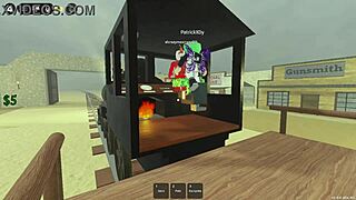 Se queda afk y todos se la cogen en gangbang