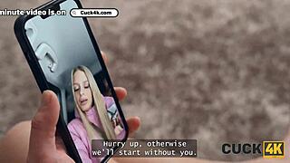 My tight pussy couldn't resist this hot jerk in cuckold scenario