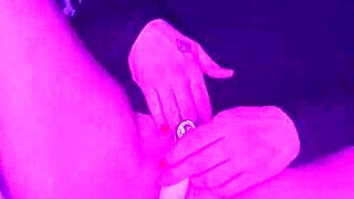 Dirty slut raven plays with her pussy