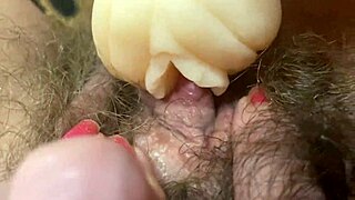 hardcore fetish masturbation big clit vagina fucking hairy with squirting orgasm