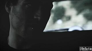 Intense double penetration stretches her tight pussy with two massive cocks.