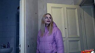 German Scout Picks Up Big Natural Saggy Tits Nurse For Casting Fuck