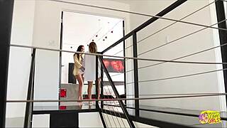 keisha gray and paisley parker engage in a heated pussy rubbing contest to determine who climaxes first