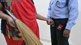 i feel so excited getting handjob from the maid