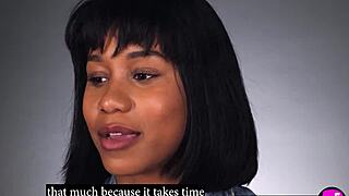 Ebony Milf Jenna Foxx Masturbates With Perfect Big Tits