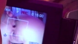 brunette hottie filmed deep throating and riding reverse cowgirl