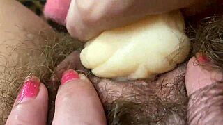 hardcore fetish masturbation big clit vagina fucking hairy with squirting orgasm