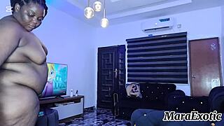 Fat Ass Naked Housewife Cleaning And Dancing - Mara Exotic