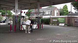 Benzínka dospělá - erotické klipy s venkovním boucháním a třením