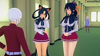 Rias gremory almost caught me fucking the teacher rossweise! High school dxd ntr madness 12 full movie on sheer fantasyking3