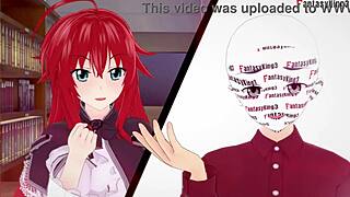 Rias gremory almost caught me fucking the teacher rossweise! High school dxd ntr madness 12 full movie on sheer fantasyking3