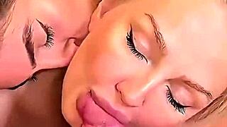 vertical mobile pov blowjob and deepthroat with busty milf and teen