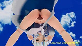novr mmd gura dances in 3d hentai