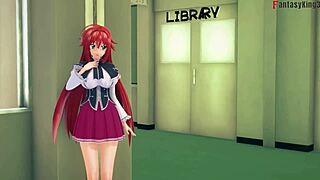 Rias gremory almost caught me fucking the teacher rossweise! High school dxd ntr madness 12 full movie on sheer fantasyking3