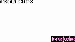 In this tale, big tits blonde kenzie taylor gets fucked by horny shemale coach kayleigh coxx.