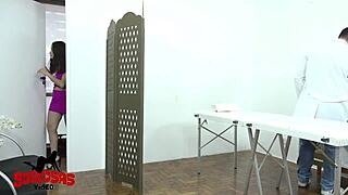 Relaxing massage session with ex boyfriend in comfortable setting