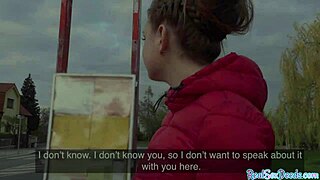 Blonde Euro Slut Gets Fucked For Cash In Public Pickup