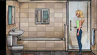 When The Masseur Touched Her Pussy, She Got Wet Like A Whore!