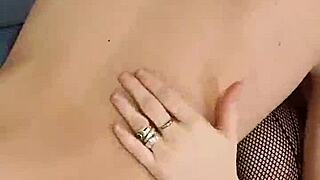 missionary creampie that's really good and hot