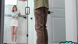 Detailed Repair Of Leaking Shower In Home Bathroom