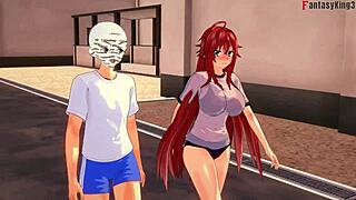 Rias gremory almost caught me fucking the teacher rossweise! High school dxd ntr madness 12 full movie on sheer fantasyking3