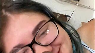 Getting Ready for Dick and Cum in Mouth on Sheer