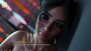 Exploring the chick route in Being a Dik 244.