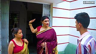 Desi Dirty Indian Servant Feels Shocked Catching Couple Having Passionate Sex When No One At Home Hindi Audio