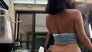 Japanese Blogger Passionately Offers Pussy To Grill Master Without Condom At Party