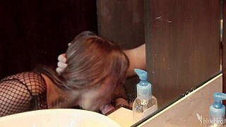 Watch Slutty Milf in Red Stockings Get Fucked Doggystyle!