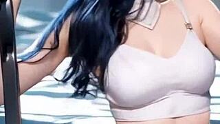 Jessy poses in bikini and lingerie