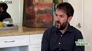 Milf watches husband fuck curvy wife voyeur style