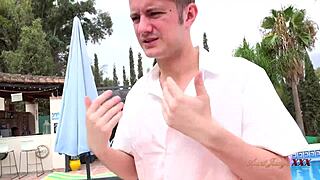 Hey, Check Out These Big Tits On Mature Woman Doing Chores Right