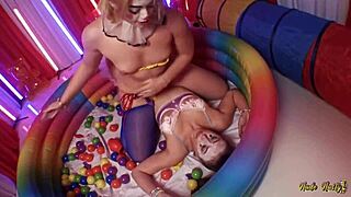 clown town ep 1 anal circus threesome with gia teaser and nade nasty