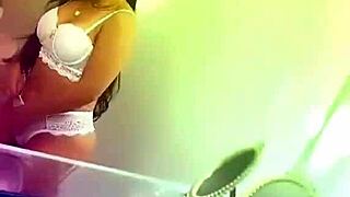 she records videos in private with beautiful hair