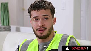 Horny teen lesbian Molly Little craves a creampie experience