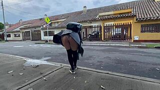 Student Seduced By Stranger On Street For Rough Sex